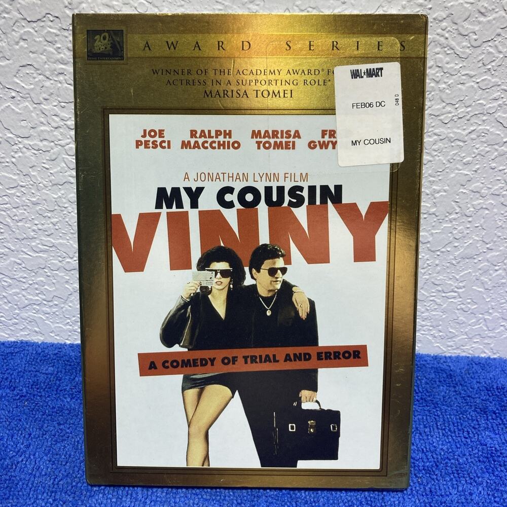 SEALED NEW My Cousin Vinny (DVD, 1992, Widescreen, w/Slipcover) AWARD SERIES